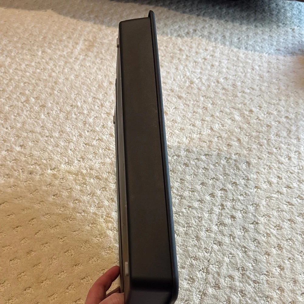 Rubbermaid Black Dual-Compartment Organizer